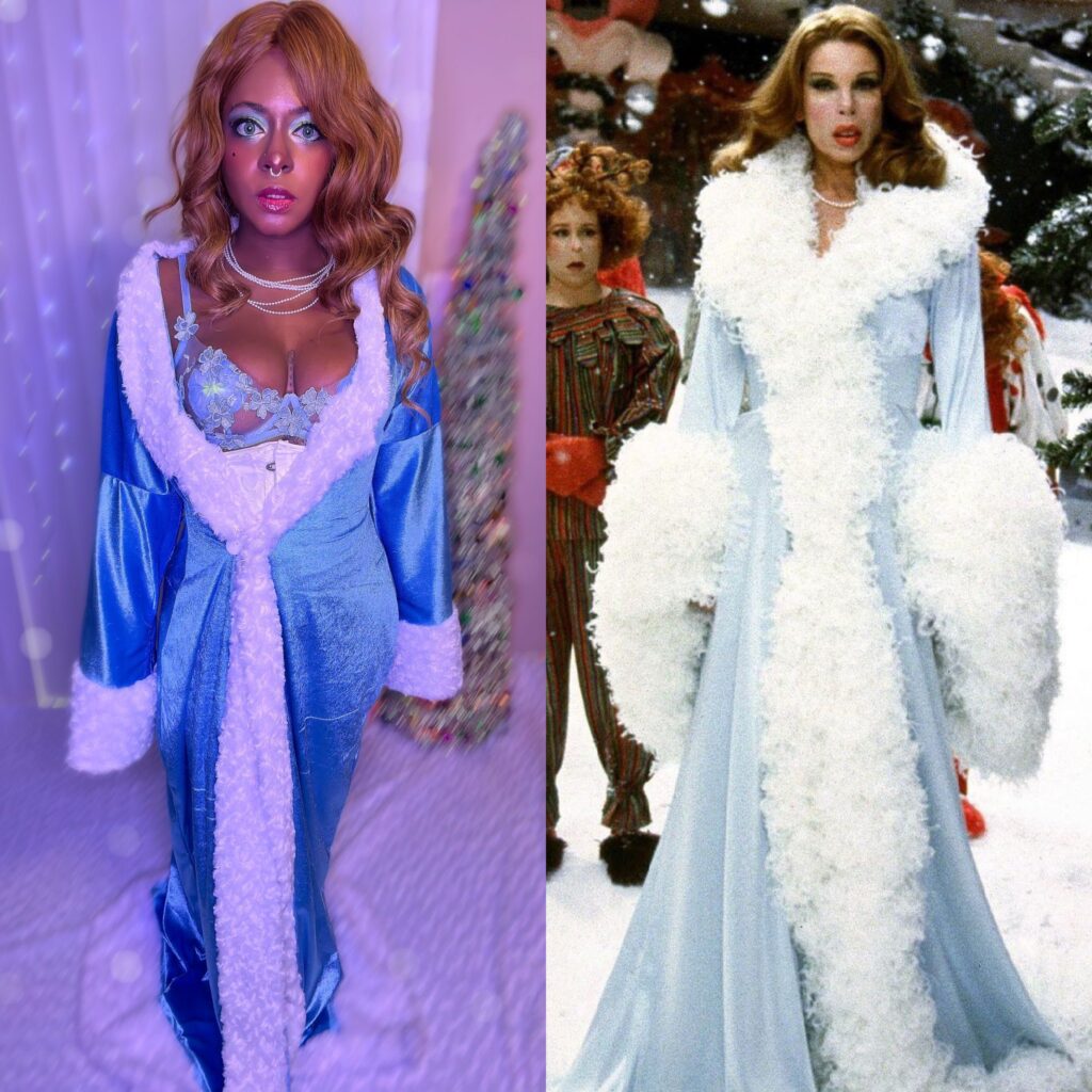 DeLa Doll cosplaying as Martha May Whovier 