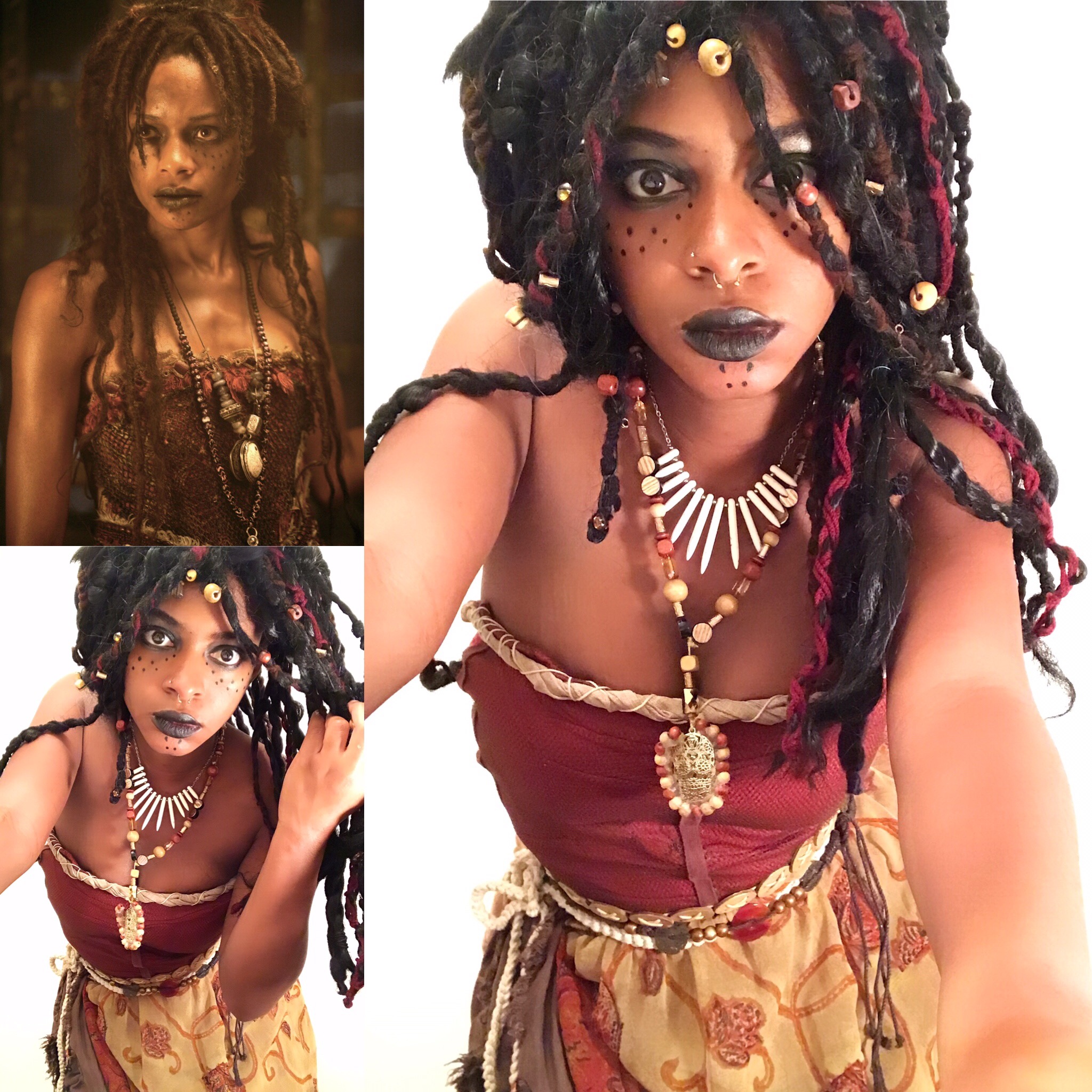 DeLa Doll - Tia Dalma/Calypso (Pirates of the Caribbean) Cosplay