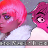 Persephone from Lore Olympus Cosplay Makeup Transformation + Video Tutorial