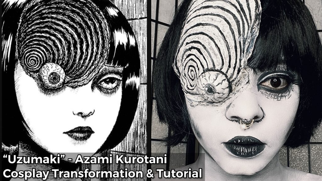 [DeLa Doll] Uzumaki – Azami Kurotani Cosplay and SFX Makeup Tutorial (Dolloween 2020)